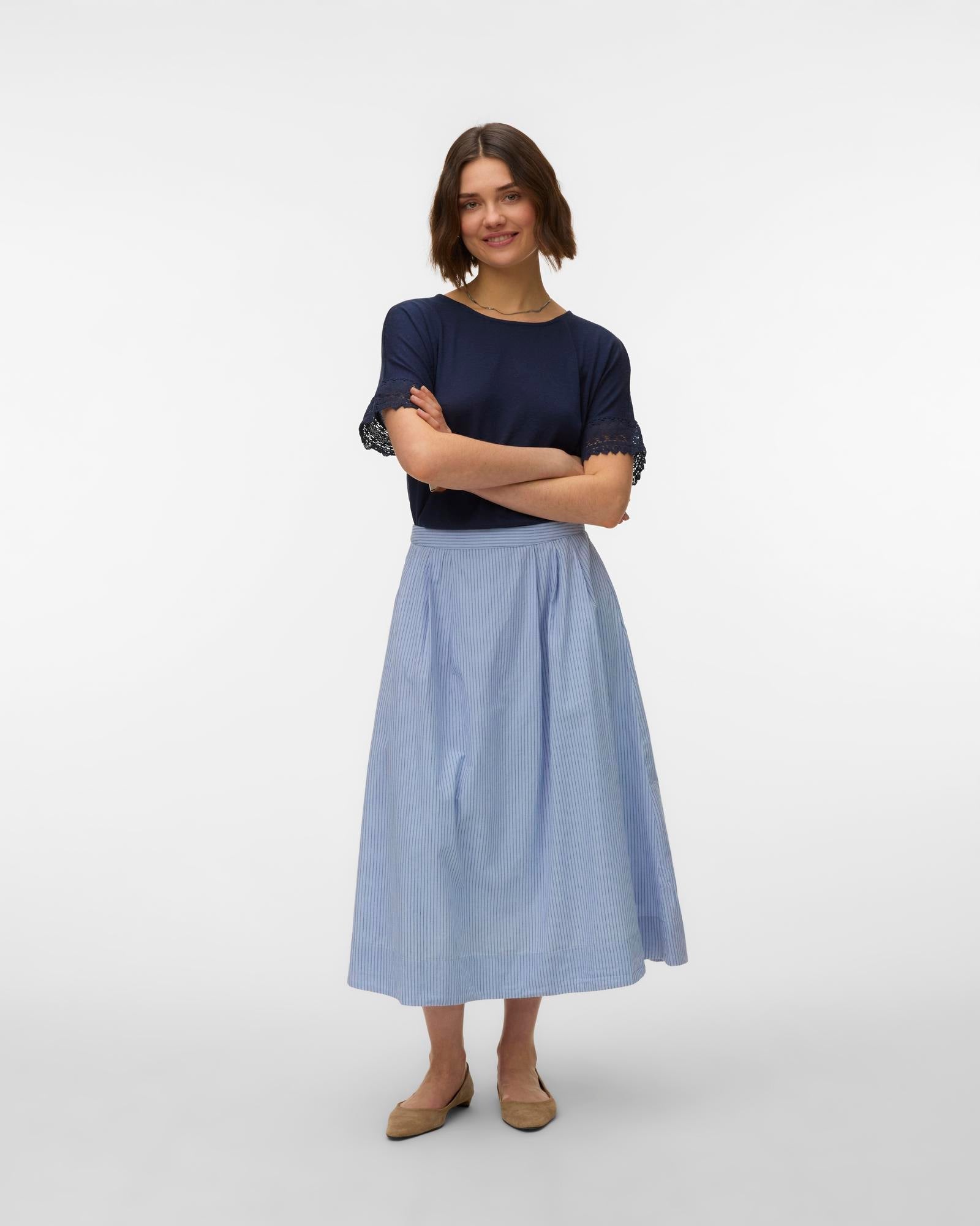 AWALLY MIDI SKIRT